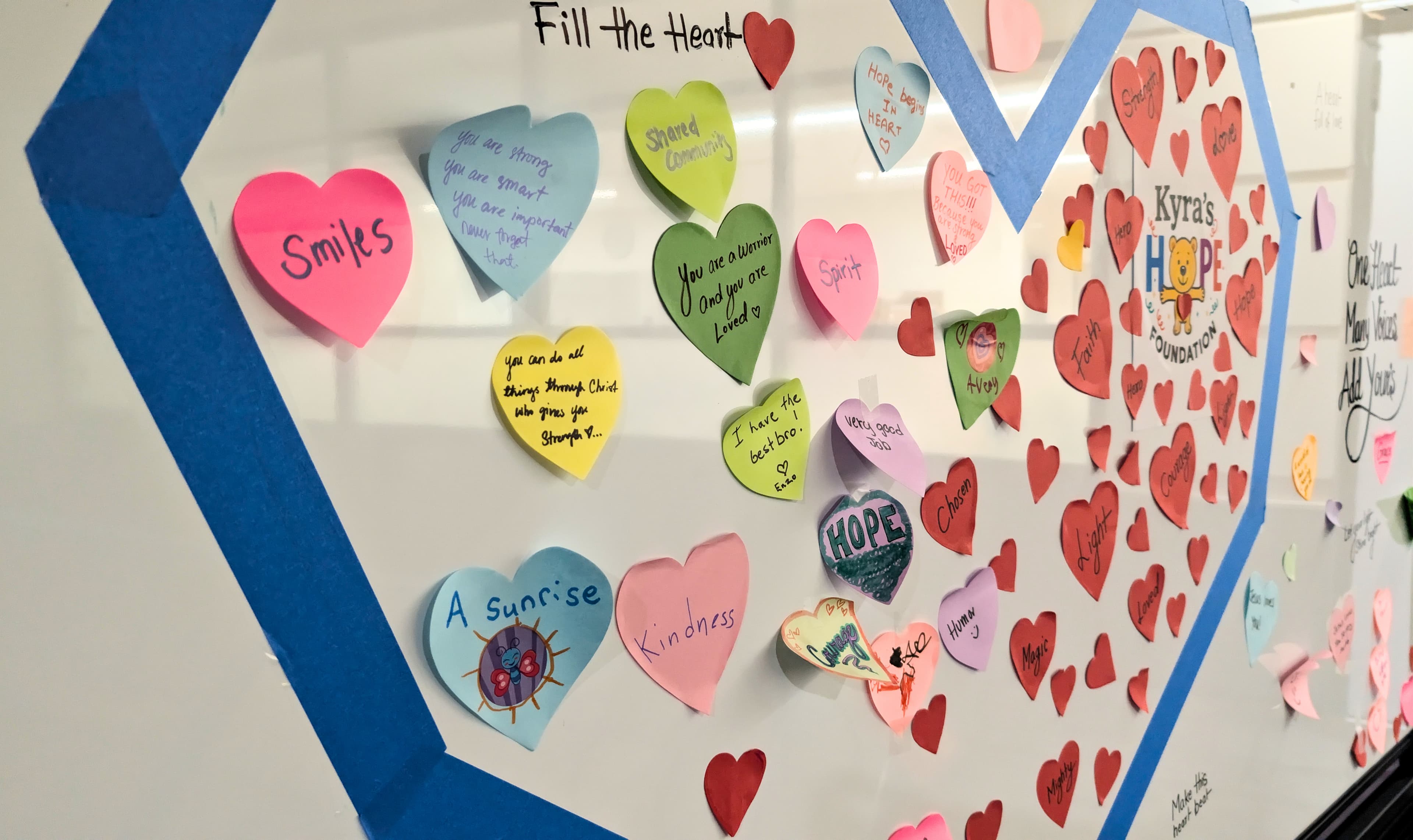 Hearts for Hope wall photo 11