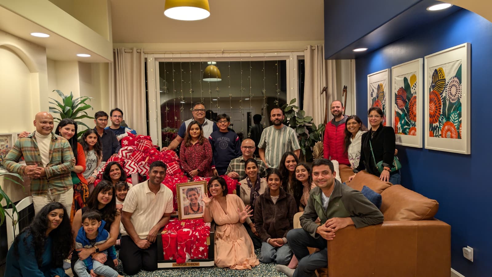 Caregivers bundling Starbucks gift cards with gratitude notes.